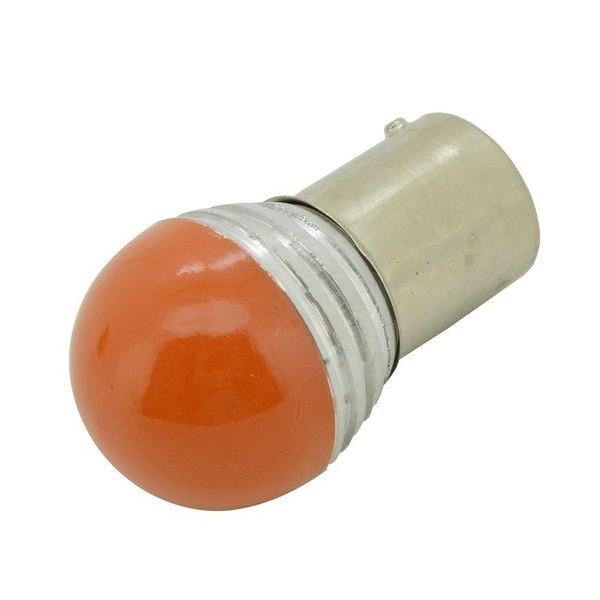 Led autožárovka 9 SMD LED 1chip 12V BaU15s CAN-BUS ready oranžová 1ks