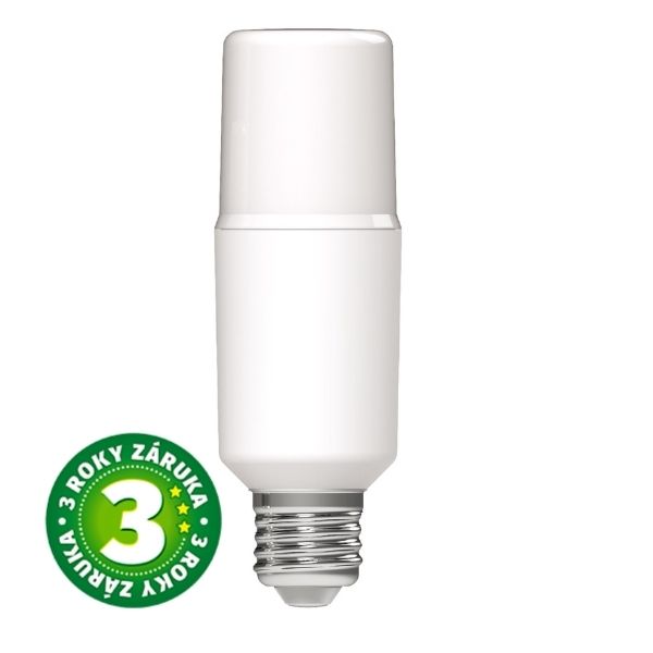 Prémiová LED žárovka E27 9,5W 1055lm T45 studená, ekv. 75W, 3 roky