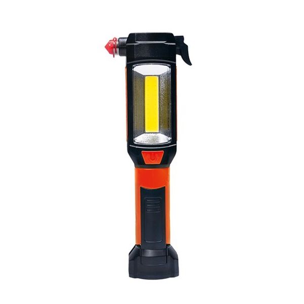 Multifunkční LED světlo, 3W COB + 1W LED, klip, magnet, flexibilní, 3x AAA