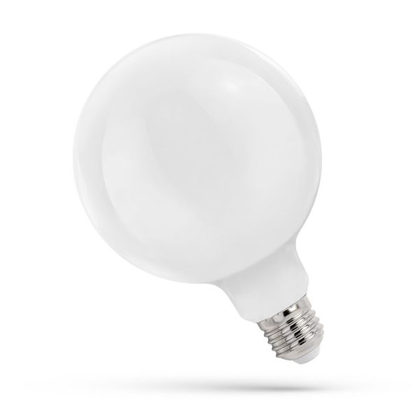 Retro LED žárovka E27 11W 1250lm G125 teplá,  filament, ekvivalent 85W