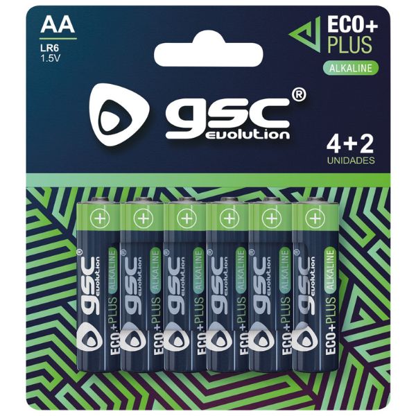 1ks alkalická tužková baterie AA (LR6) GSC