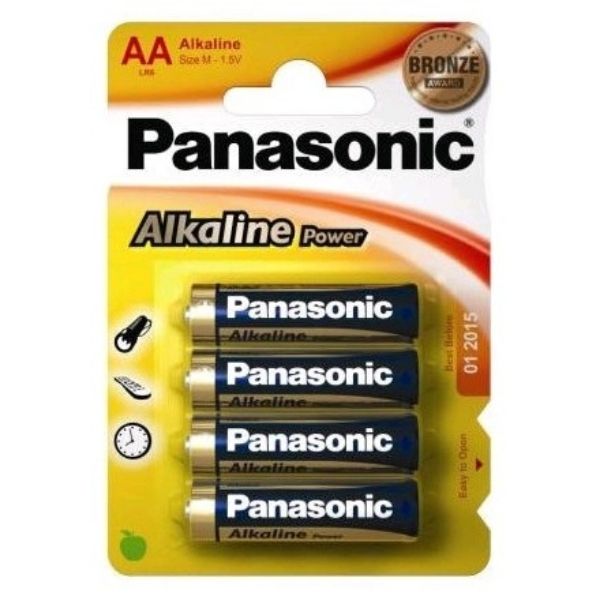 Alkalická tužková baterie AA (LR6) Panasonic