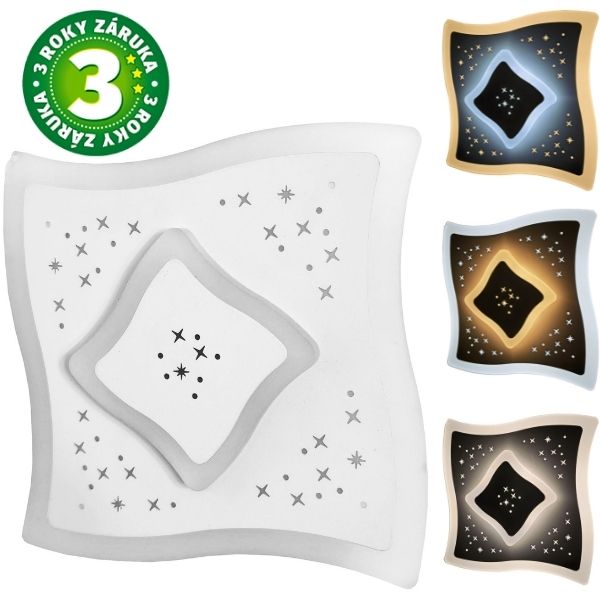 Prémiové designové led nástěnné svítidlo Avide Bailey 33W 2310lm, 3 světelné módy, 3 roky