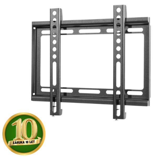 Držák na TV 23"-42" na zeď Holmios, fixní, nosnost 35kg, 10 let záruka