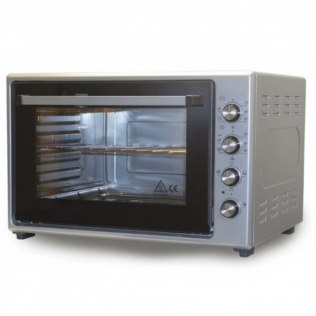 Elektrická trouba LTC 70l, 1900W, šedá, samostatná, horní a spodní ohřev a horký vzduch