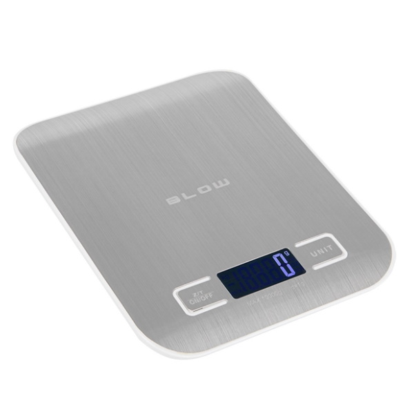 Digitální kuchyňská váha do 10kg stříbrná