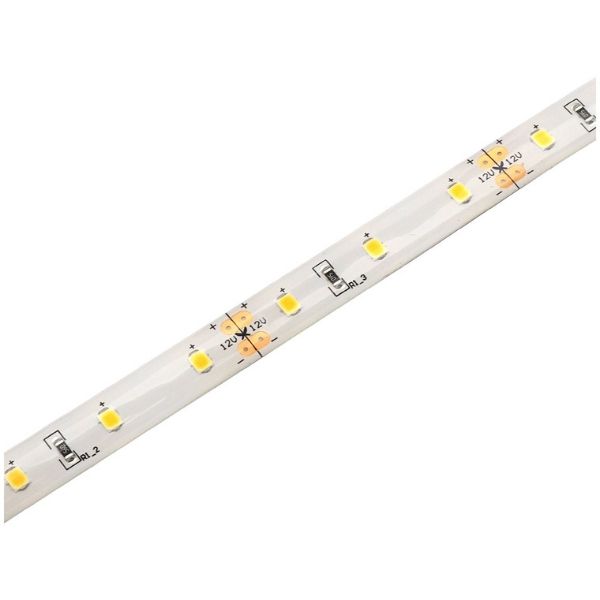 Prémiový LED pásek 60x2835 smd  12W/m, 1200lm/m, voděodolný, teplá,  délka 5m