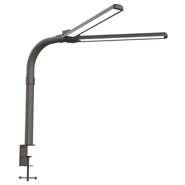 Stmívatelná LED stolní lampa nad monitor 22W 1700lm CCT šířka 80cm, se šroubovacím úchytem