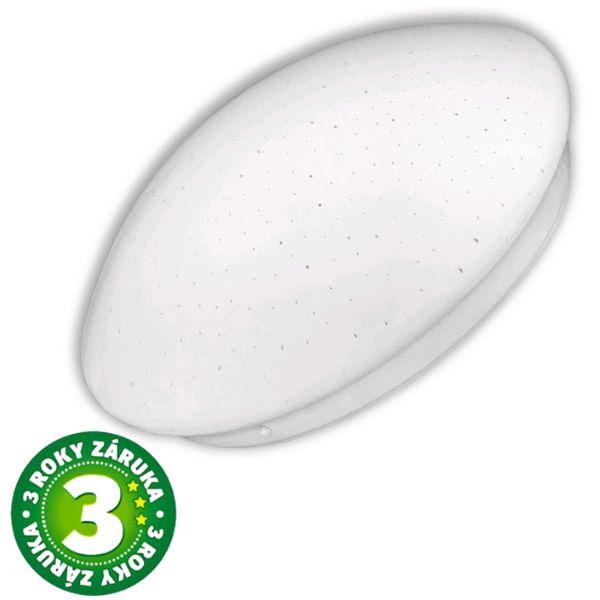 Prémiové led stropní svítidlo Stella 33cm 18W 1600lm denní, 3 roky