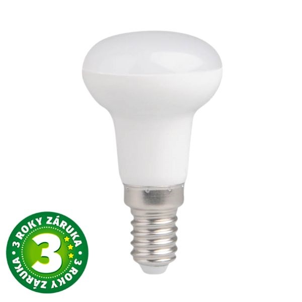Prémiová LED žárovka E14 5W 430lm, R39 reflektorová, denní, ekvivalent 40W,  3 roky záruka