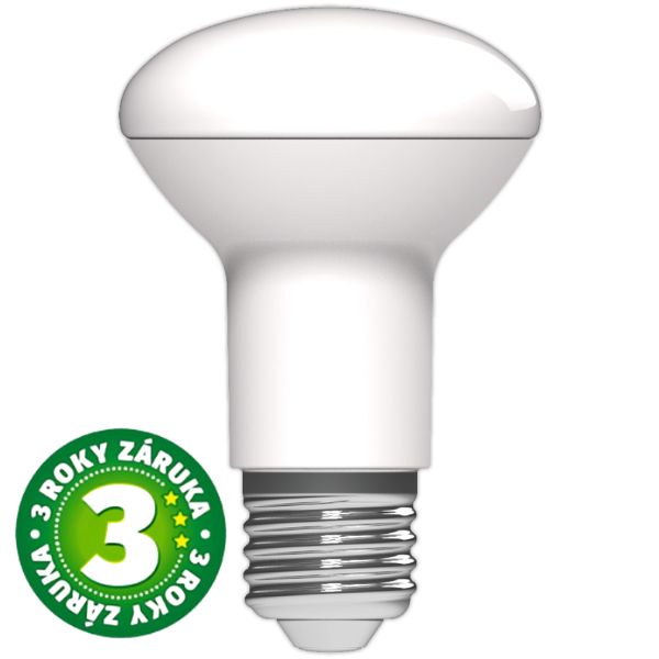 Prémiová LED žárovka E27 9W 810lm R63 teplá, ekv. 60W, 3 roky