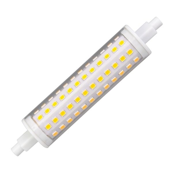 Prémiová stmívatelná LED žárovka R7s 118mm, 10W, 900lm denní, ekvivalent 65W