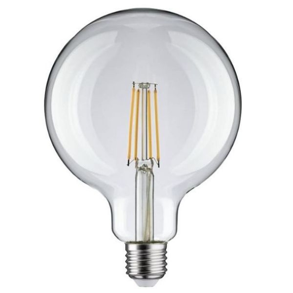 Velká retro LED žárovka E27 12W 1560lm teplá, G125, průměr 125mm, ekv. 102W, 3 roky záruka