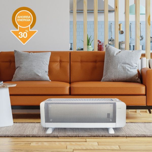 Slídový radiátor mica 2 stupně výkonu, max 2000W, termostat, až na 25m2, 3 roky záruka