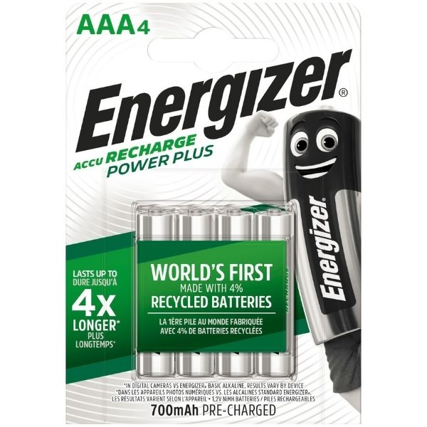 Přednabitá nabíjecí baterie ENERGIZER AAA (HR03) NiMH 700 mAh