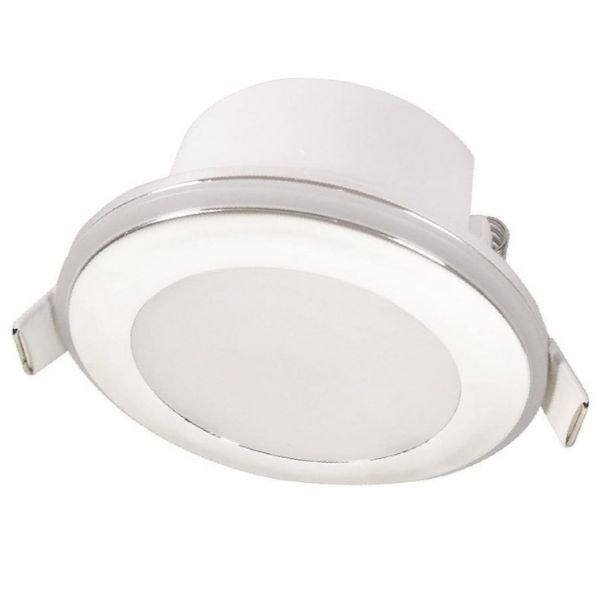 Podhledové bodové LED svítidlo 5,5W 500lm, denní, kruh, 8,2cm, 3 režimy ovládané vypínačem