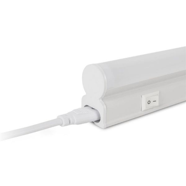 Prémiové LED světlo pod kuchyňskou linku 30cm  6W 600lm teplá s vypínačem, do zásuvky