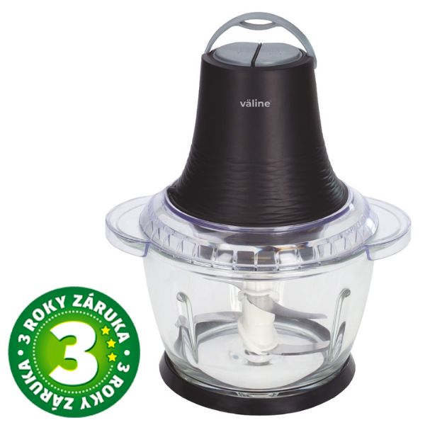 Elektrický sekáček Väline Boali 300W, 1l, 2 rychlosti, na maso zeleninu led, 3 roky záruka