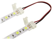Spojka na obyčejné LED pásky 10mm, délka 13cm