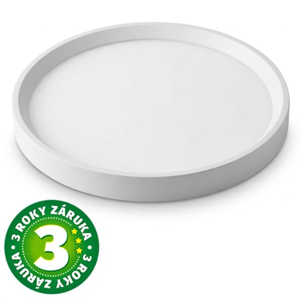 Prémiové led stropní svítidlo Belair 23cm 18W 1260lm CCT, IP44, 3 roky záruka