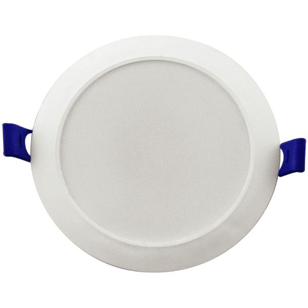 Vestavný LED panel 9W 825lm, studená, kruhový, 12cm