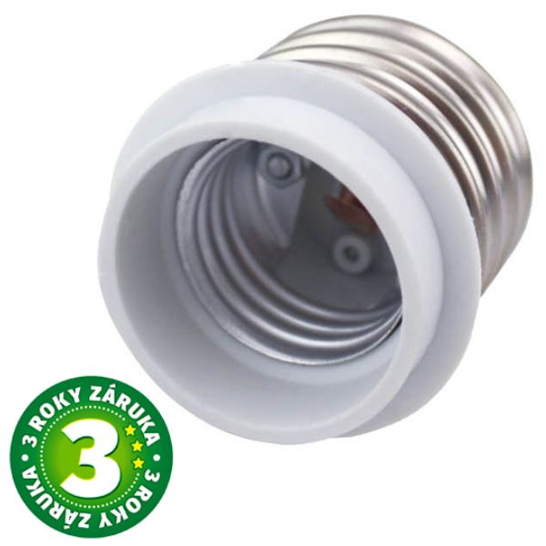 Žárovkový adaptér - redukce z E40 na E27, 3 roky záruka